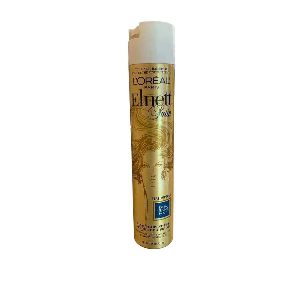 L'Oreal Paris Elnett Satin Extra Strong Hold Hairspray, 11oz *READ* HTF RARE